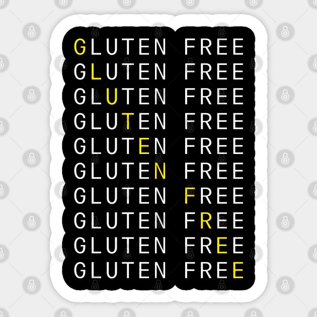 Gluten Free 10x typography Sticker by Gluten Free Traveller